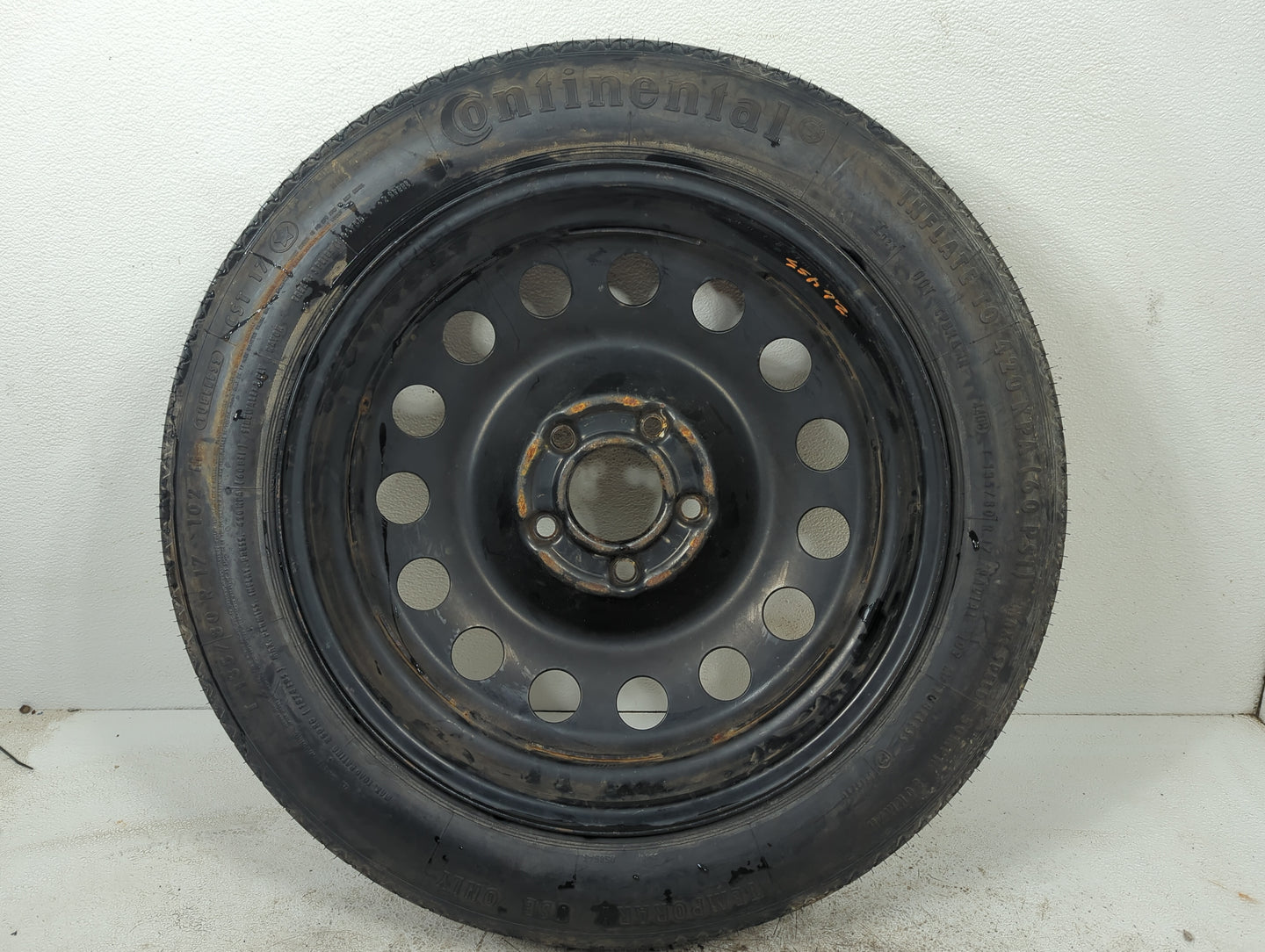 2006 Bmw Impala Spare Donut Tire Wheel Rim Oem - Oemusedautoparts1.com