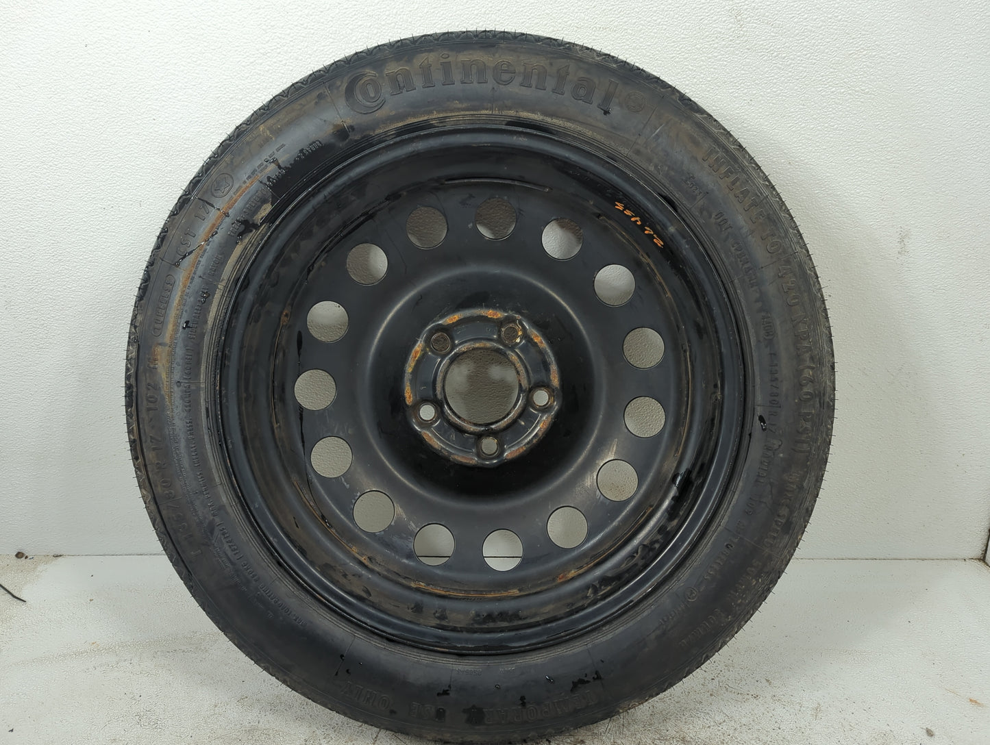 2006 Bmw Impala Spare Donut Tire Wheel Rim Oem - Oemusedautoparts1.com