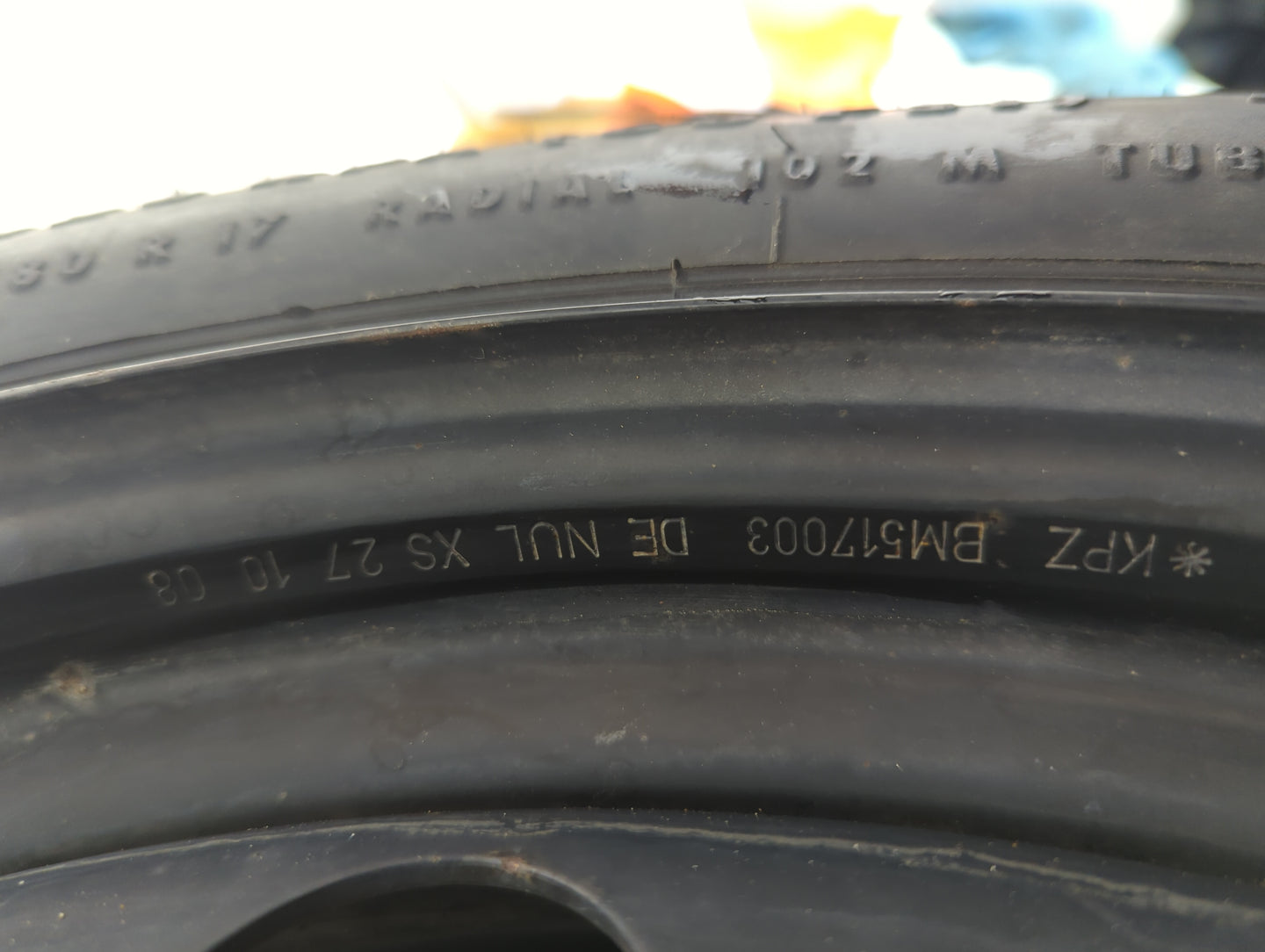 2006 Bmw Impala Spare Donut Tire Wheel Rim Oem - Oemusedautoparts1.com