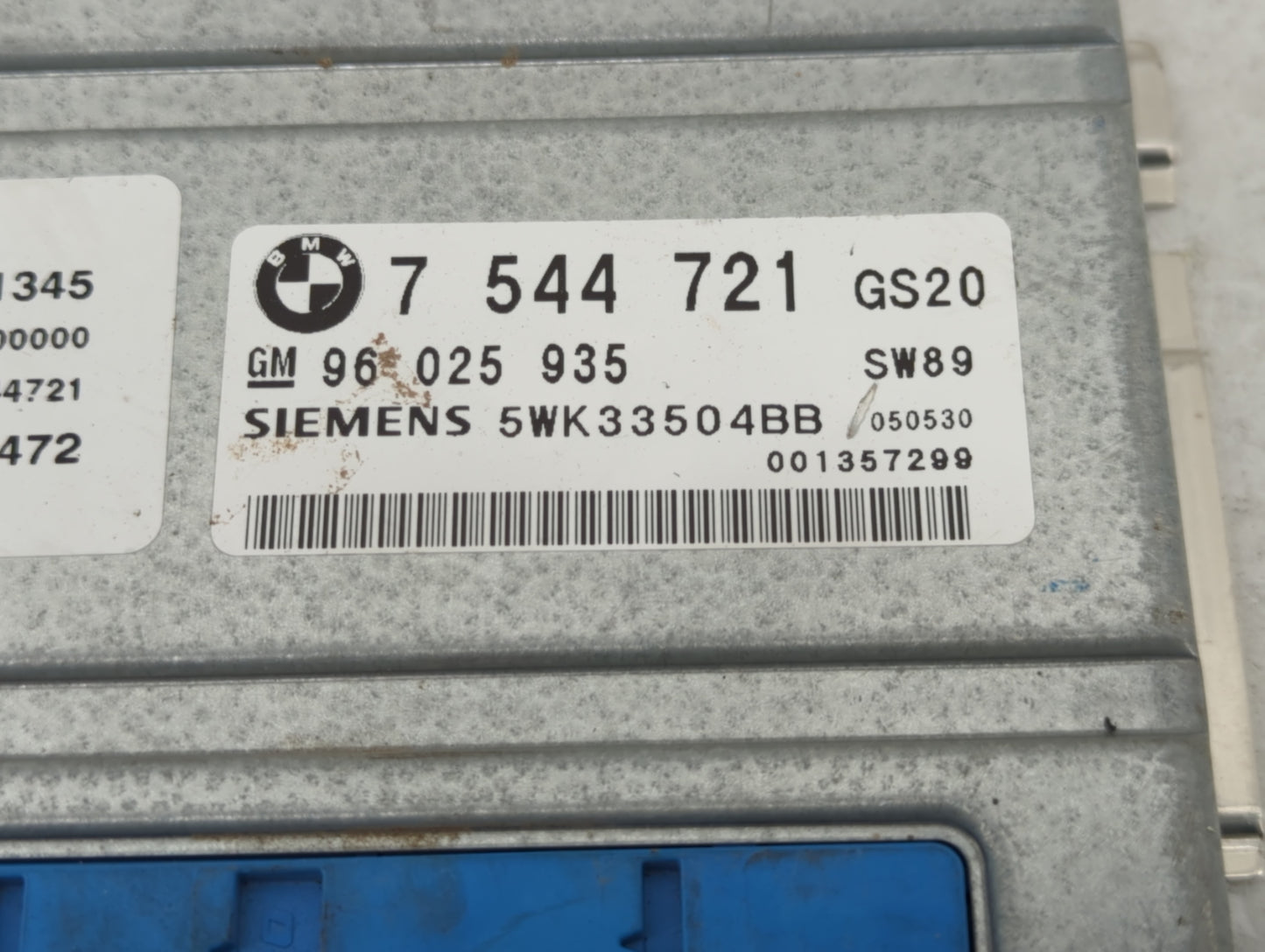 2001-2006 Bmw M3 Transmission Control Module Tcu Tcm - Oemusedautoparts1.com