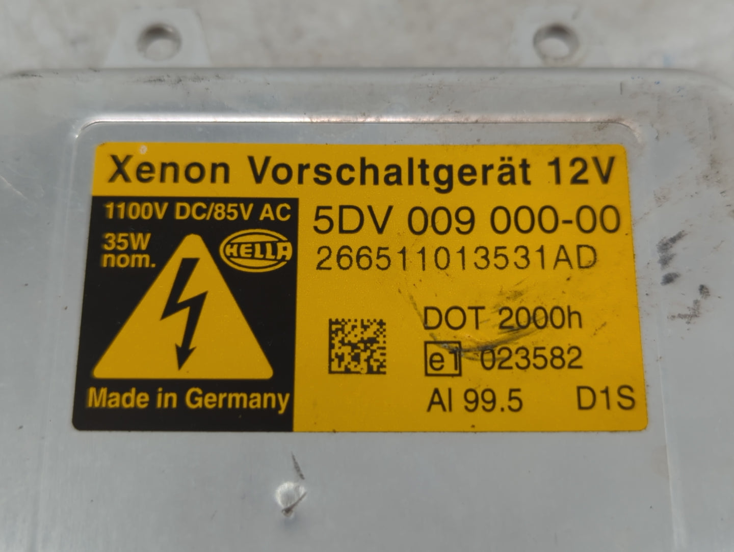 2006-2010 Bmw M5 Headlight Ballast Head Light - Oemusedautoparts1.com