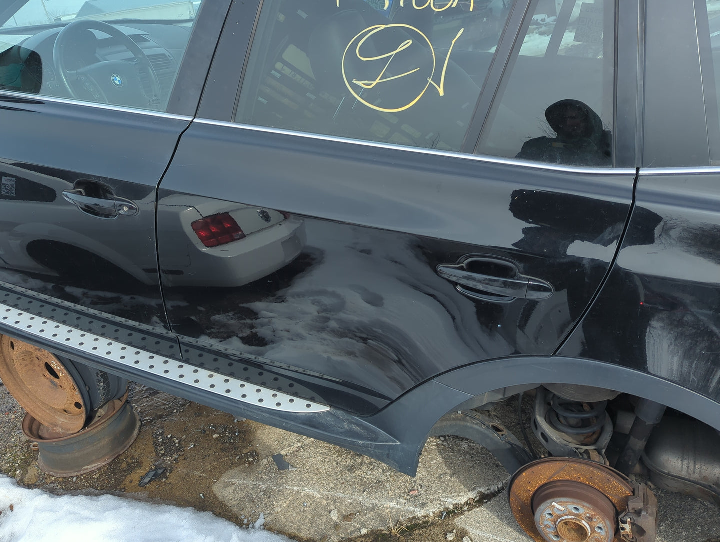 2004-2010 Bmw X3 Driver Rear Door Oem - Oemusedautoparts1.com