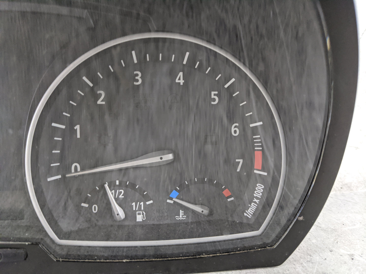 2004-2006 Bmw X3 Instrument Cluster Speedometer Gauges P/N:1024670-32 3416120-02, 258115-10 Miles:107K Fits Fits 2004 2005 2