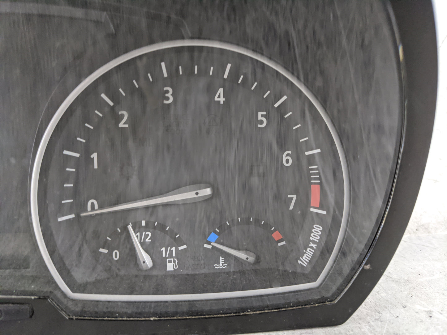 2004-2006 Bmw X3 Instrument Cluster Speedometer Gauges P/N:1024670-32 3416120-02, 258115-10 Miles:107K Fits Fits 2004 2005 2