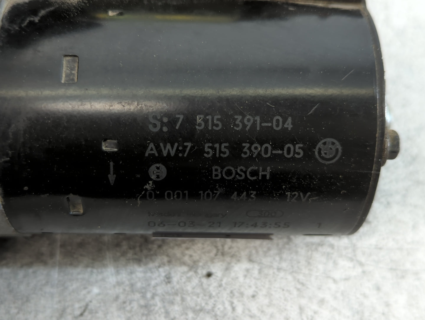 2004-2006 Bmw X3 Car Starter Motor Solenoid OEM Fits Fits 2002 2003 2004 2005 2006 OEM Used Auto Parts - Oemusedautoparts1.c