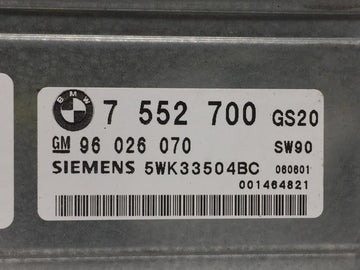 2004-2006 Bmw X3 Chassis Control Module Ccm Bcm Body Control