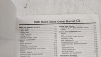 2006 Buick Allure Owners Manual Book Guide OEM Used Auto Parts - Oemusedautoparts1.com