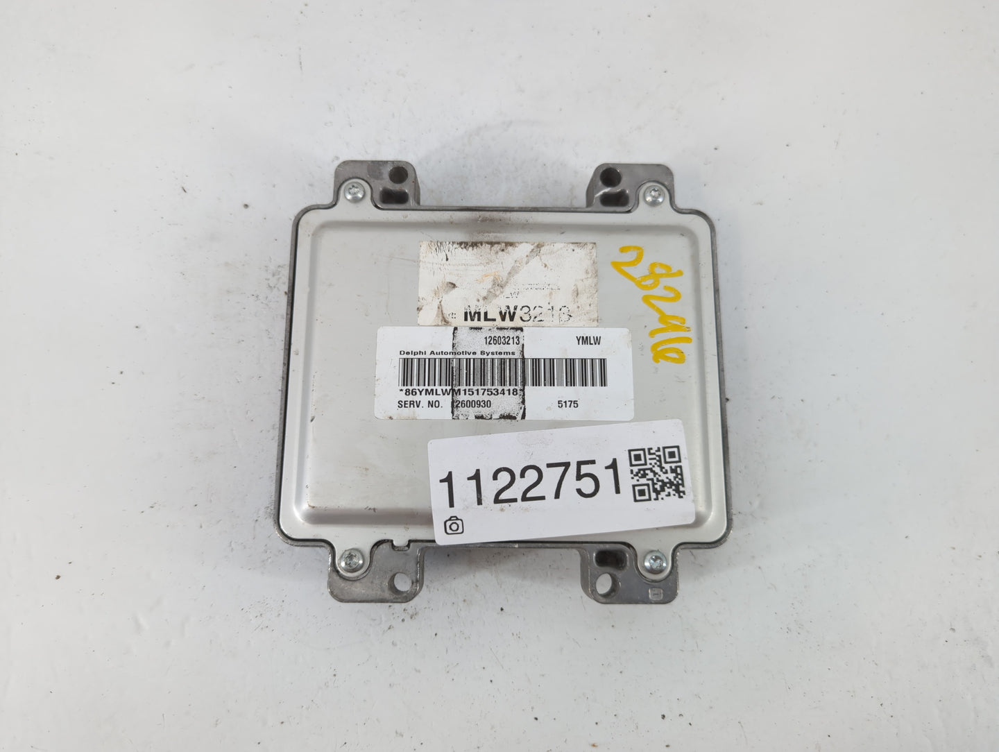 2006-2009 Buick Lacrosse PCM Engine Control Computer ECU ECM PCU OEM P/N:12603213 Fits Fits 2006 2007 2008 2009 OEM Used Aut