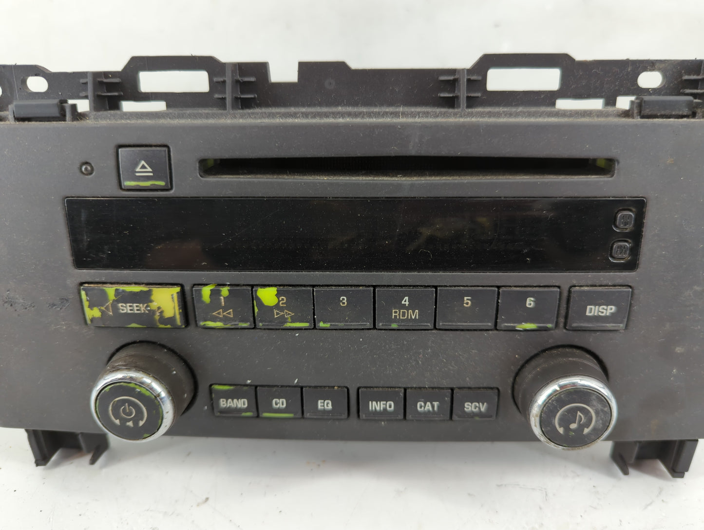 2005-2007 Buick Lacrosse Radio AM FM Cd Player Receiver Replacement P/N:10391272 Fits Fits 2005 2006 2007 OEM Used Auto Part