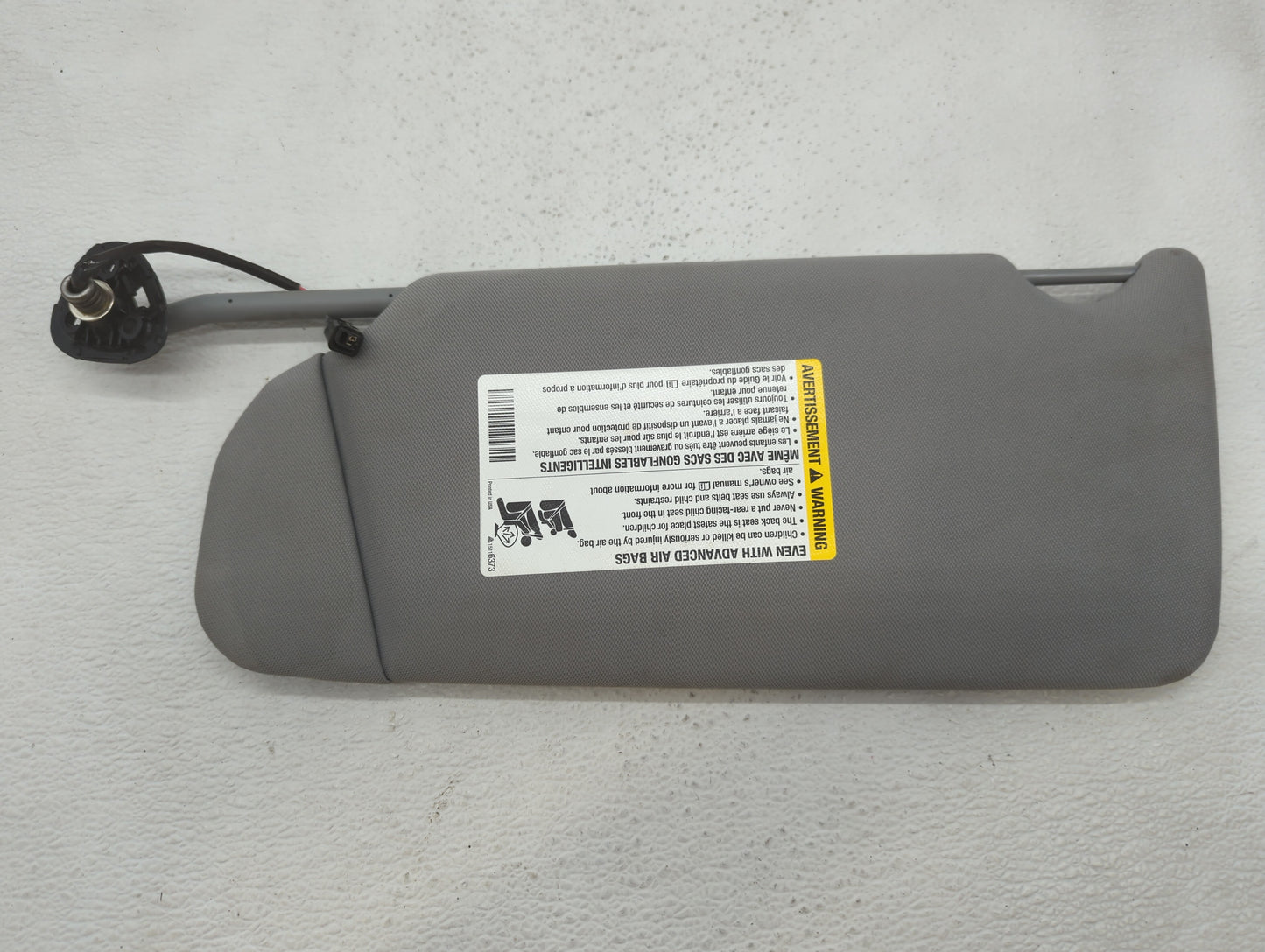 2005-2009 Buick Lacrosse Sun Visor Shade Replacement Passenger Right Mirror Fits Fits 2005 2006 2007 2008 2009 OEM Used Auto