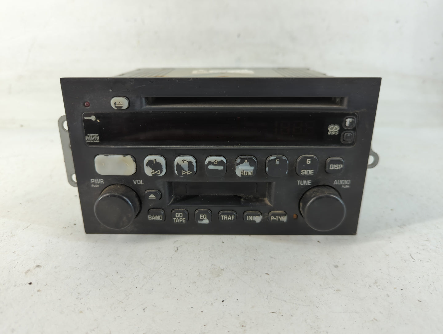 2006-2009 Buick Lacrosse Radio AM FM Cd Player Receiver Replacement P/N:10333584 Fits Fits 2006 2007 2008 2009 OEM Used Auto