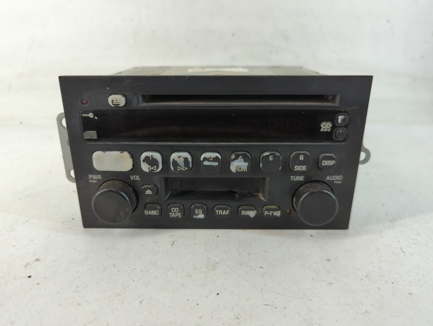 2006-2009 Buick Lacrosse Radio AM FM Cd Player Receiver Replacement P/N:10333584 Fits Fits 2006 2007 2008 2009 OEM Used Auto