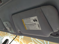 2005-2009 Buick Lacrosse Sun Visor Shade Replacement Passenger Right Mirror Fits Fits 2005 2006 2007 2008 2009 OEM Used Auto