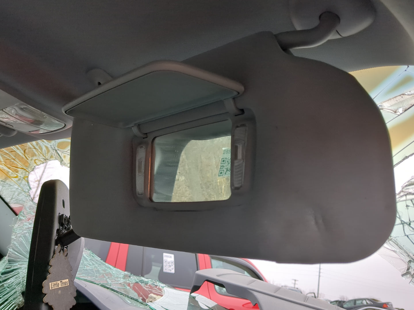 2005-2009 Buick Lacrosse Sun Visor Shade Replacement Passenger Right Mirror Fits Fits 2005 2006 2007 2008 2009 OEM Used Auto