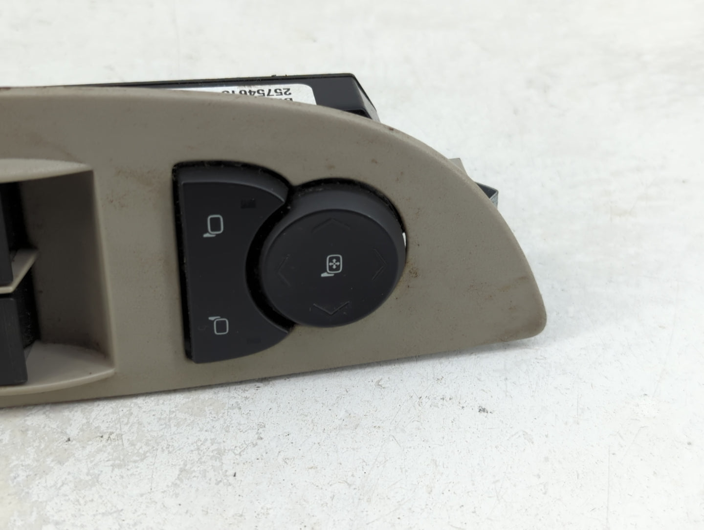 2006-2011 Buick Lucern Master Power Window Switch Replacement Driver Side Left P/N:25754010 Fits OEM Used Auto Parts - Oemus