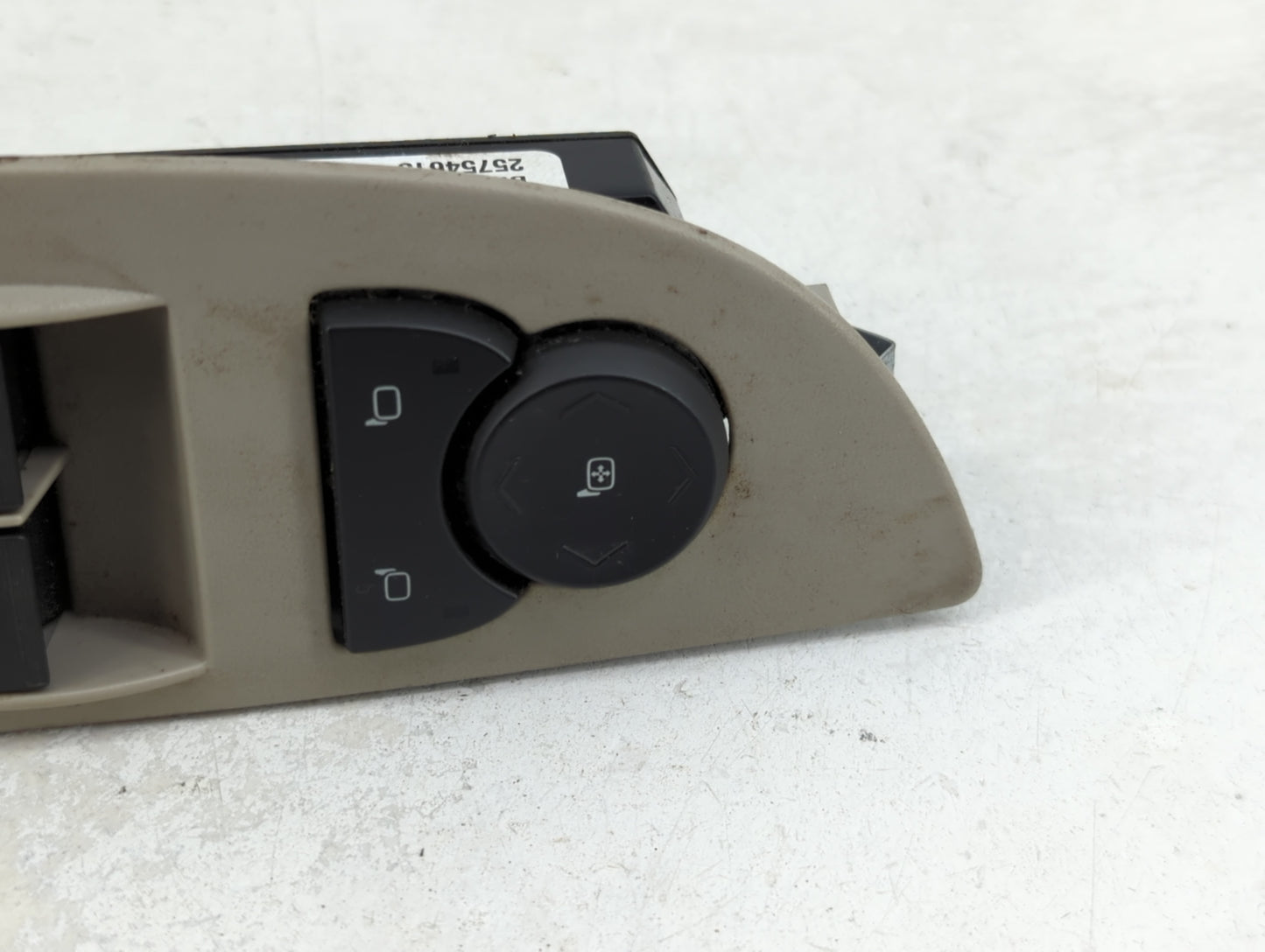 2006-2011 Buick Lucern Master Power Window Switch Replacement Driver Side Left P/N:25754010 Fits OEM Used Auto Parts - Oemus