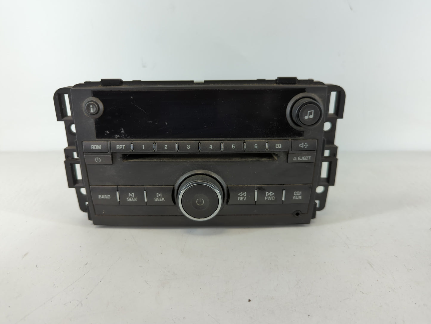2006 Buick Lucerne Radio AM FM Cd Player Receiver Replacement P/N:15849253 Fits OEM Used Auto Parts - Oemusedautoparts1.com