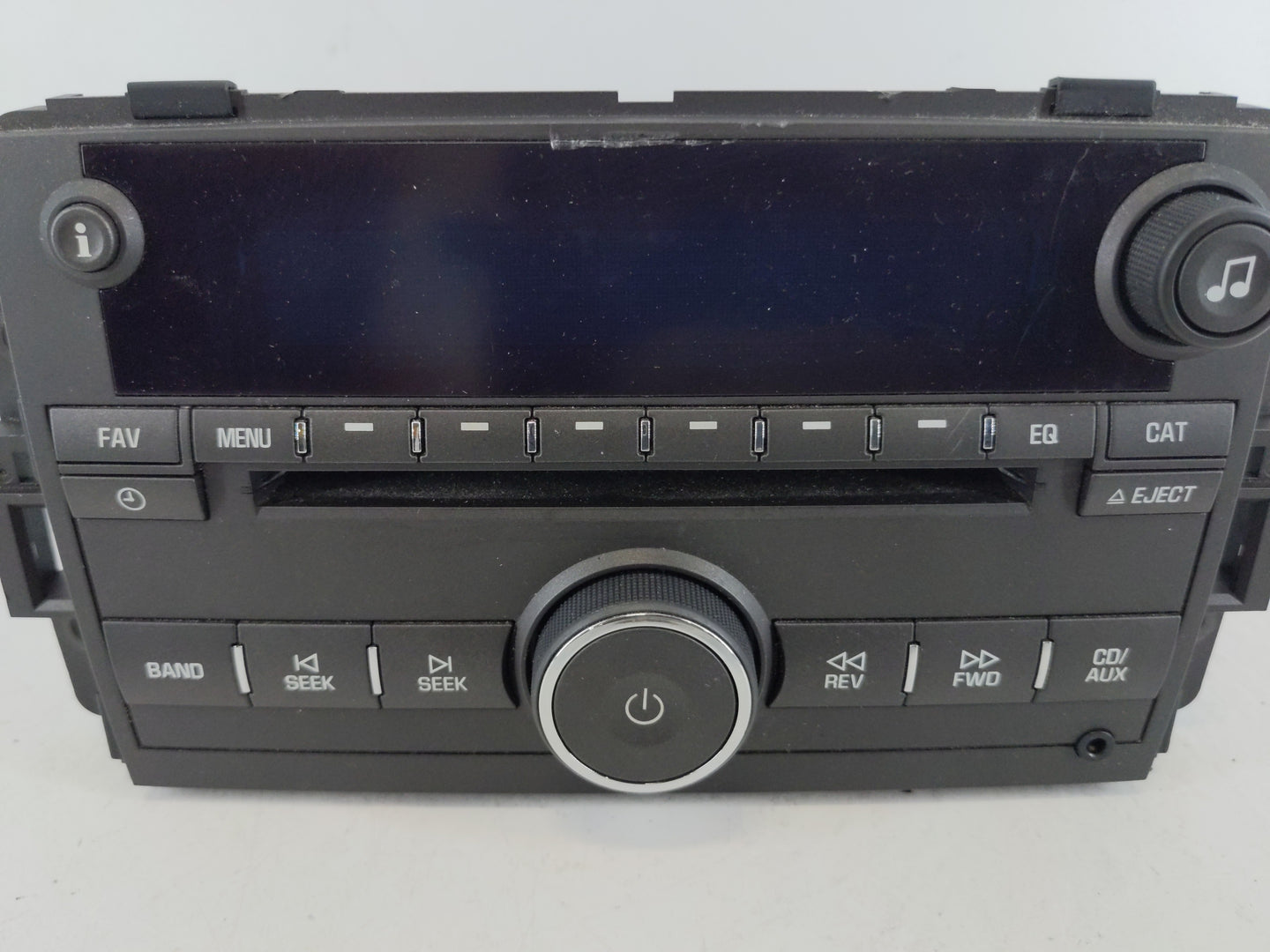 2006 Buick Lucerne Radio AM FM Cd Player Receiver Replacement P/N:15871700 Fits OEM Used Auto Parts - Oemusedautoparts1.com