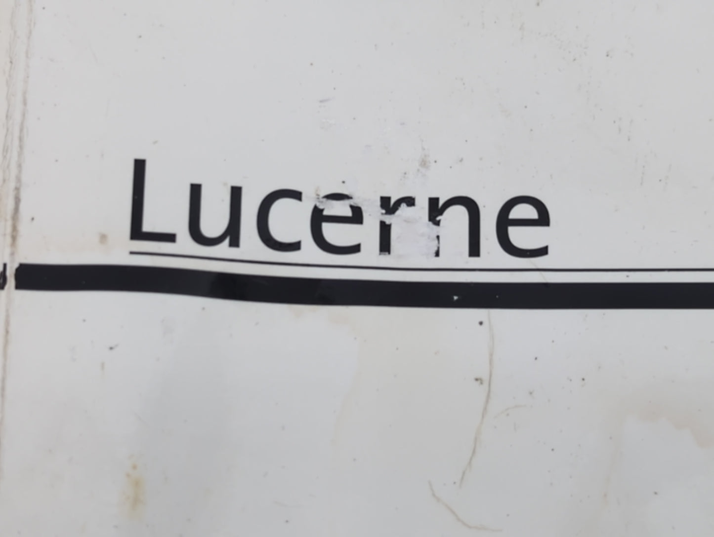 2006 Buick Lucerne Owners Manual Book Guide OEM Used Auto Parts - Oemusedautoparts1.com