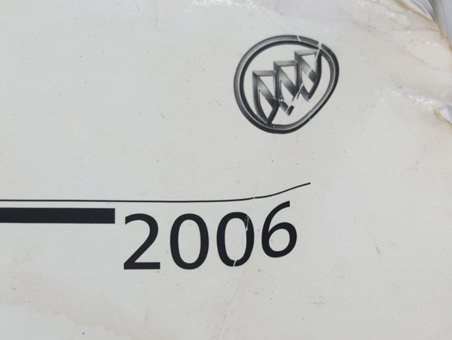 2006 Buick Lucerne Owners Manual Book Guide OEM Used Auto Parts - Oemusedautoparts1.com