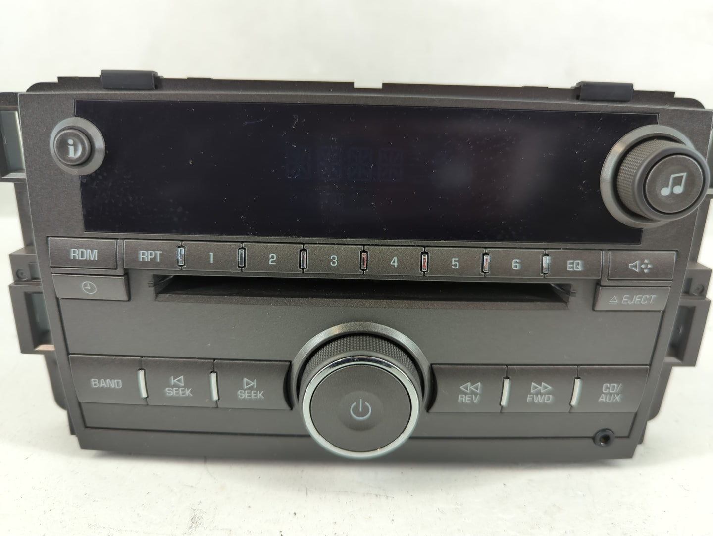 2006 Buick Lucerne Radio AM FM Cd Player Receiver Replacement P/N:15797874 Fits OEM Used Auto Parts - Oemusedautoparts1.com