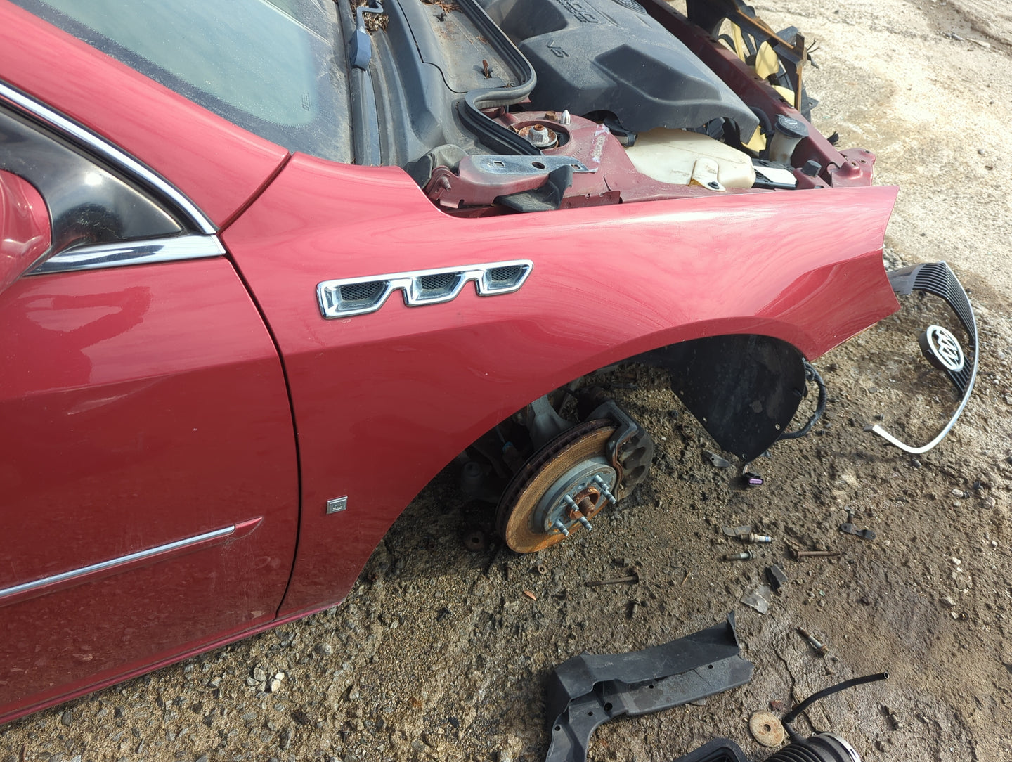 2006-2011 Buick Lucerne Passenger Fender - Oemusedautoparts1.com