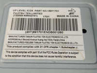 2006 Buick Lucerne Radio AM FM Cd Player Receiver Replacement P/N:15871701 Fits OEM Used Auto Parts - Oemusedautoparts1.com