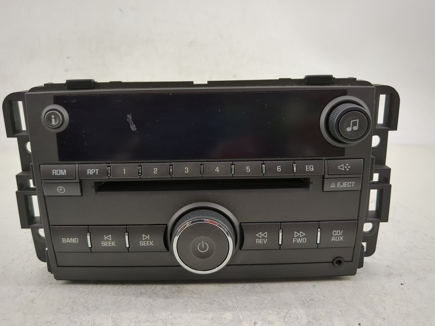 2006 Buick Lucerne Radio AM FM Cd Player Receiver Replacement P/N:15849253 Fits OEM Used Auto Parts - Oemusedautoparts1.com
