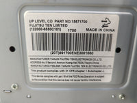 2006 Buick Lucerne Radio AM FM Cd Player Receiver Replacement Fits OEM Used Auto Parts - Oemusedautoparts1.com