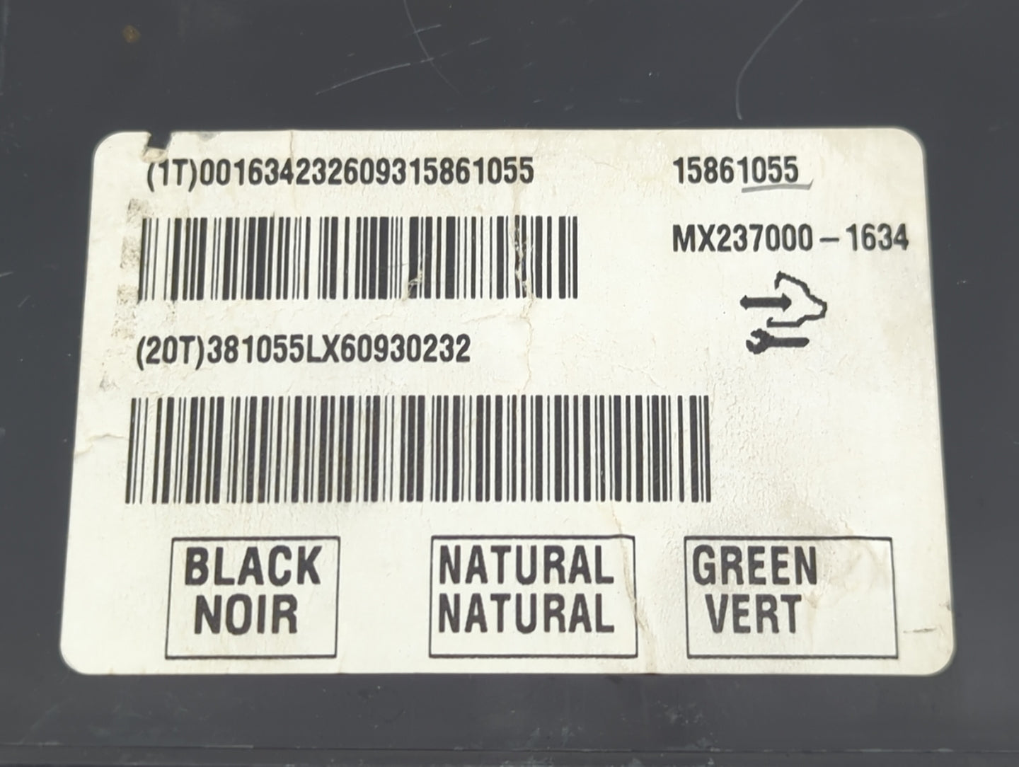 2006 Buick Lucerne Climate Control Module Temperature AC/Heater Replacement P/N:15861055 Fits OEM Used Auto Parts - Oemuseda