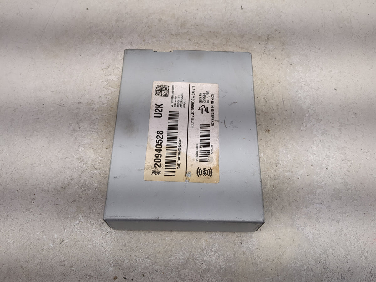 2006-2011 Buick Lucerne Tuner Satellite Receiver 20940528|28261204 - Oemusedautoparts1.com