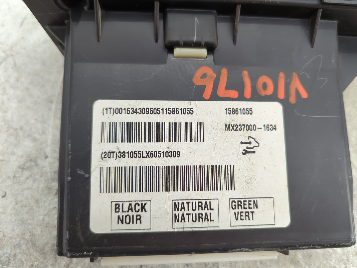2006 Buick Lucerne Climate Control Module Temperature AC/Heater Replacement P/N:15861055 MX237000-1634 Fits OEM Used Auto Pa