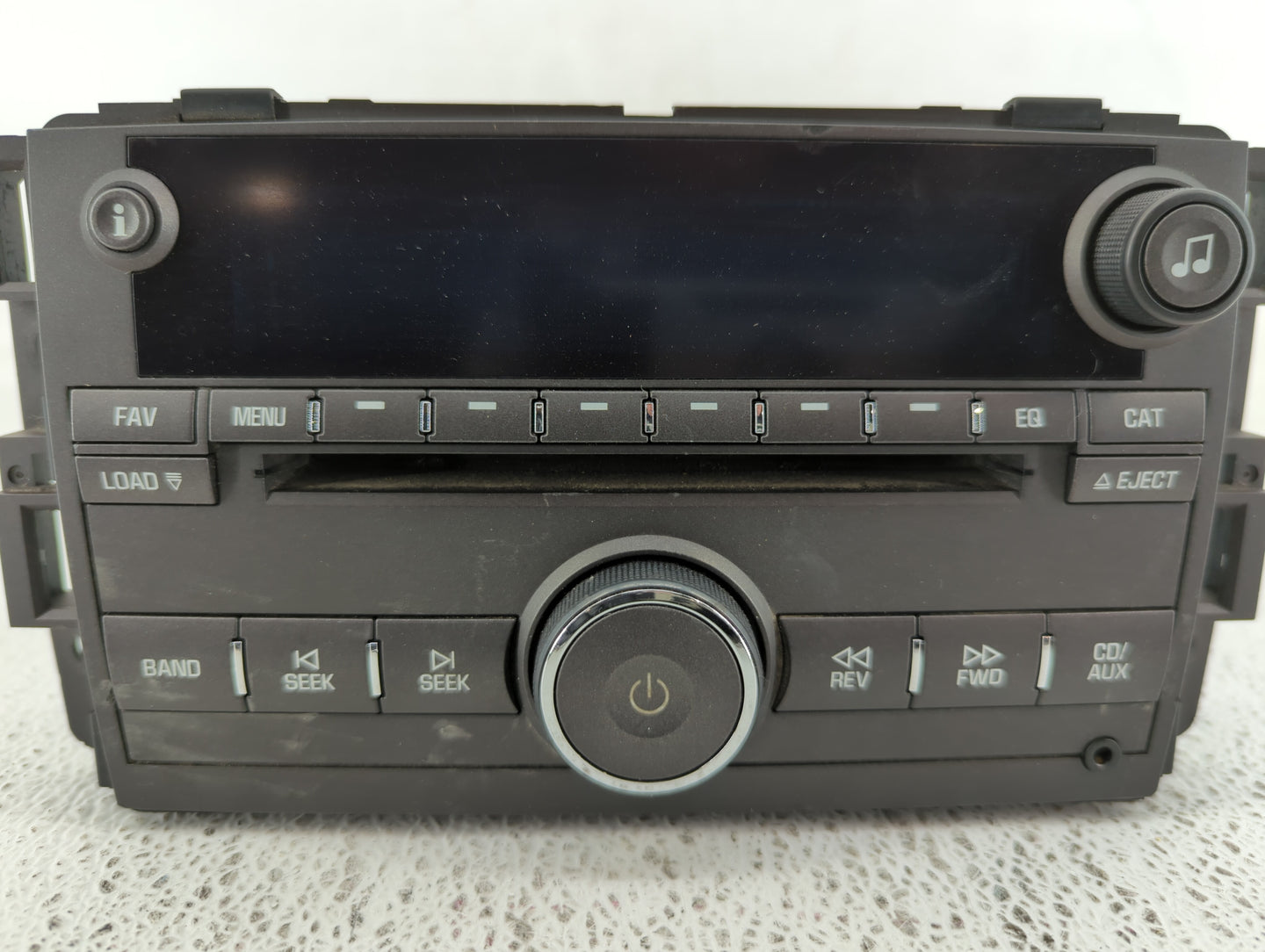 2006 Buick Lucerne Radio AM FM Cd Player Receiver Replacement P/N:15871701 Fits OEM Used Auto Parts - Oemusedautoparts1.com