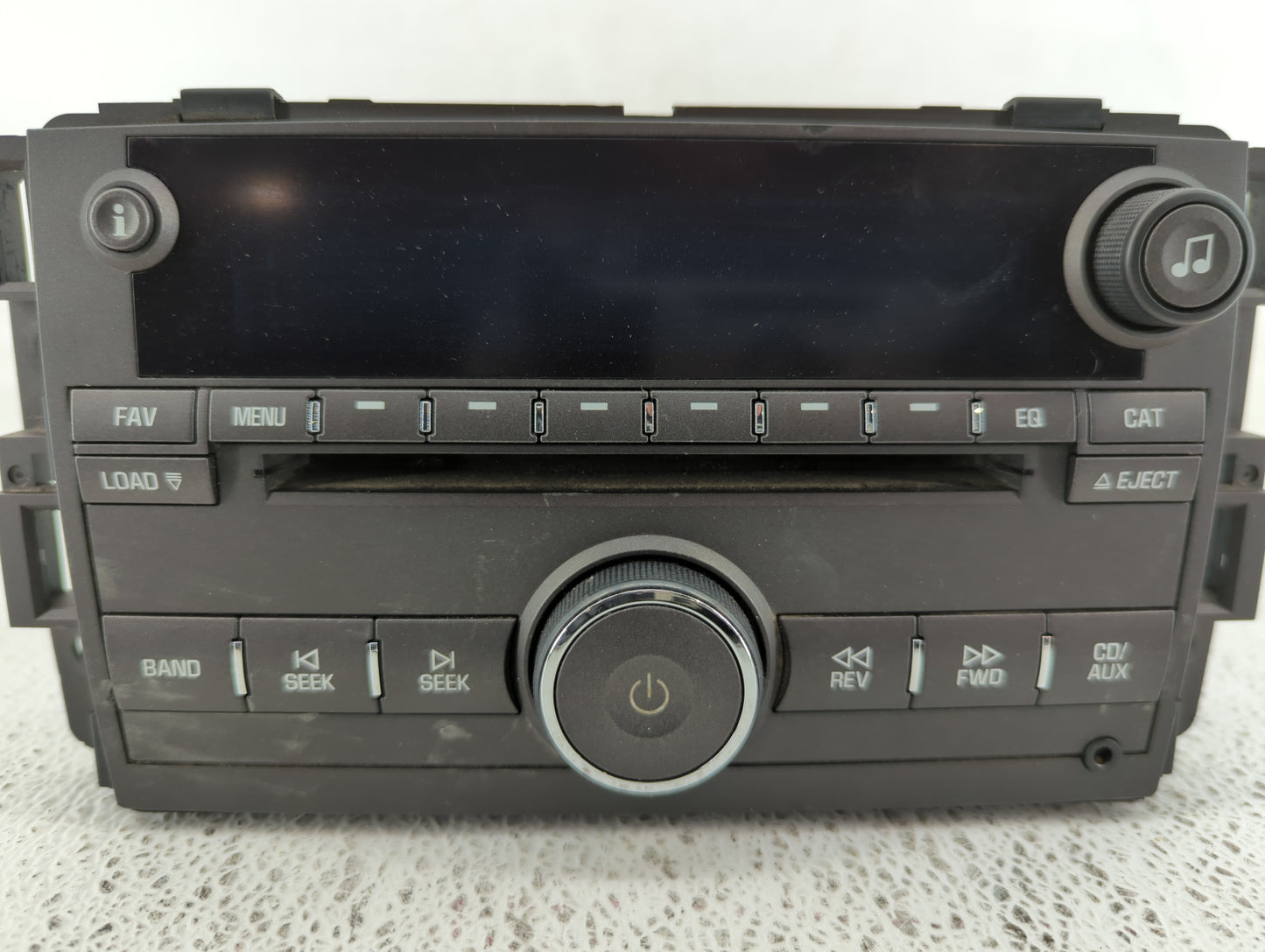 2006 Buick Lucerne Radio AM FM Cd Player Receiver Replacement P/N:15871701 Fits OEM Used Auto Parts - Oemusedautoparts1.com