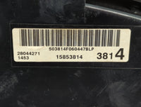 2006 Buick Lucerne Instrument Cluster Speedometer Gauges P/N:15853814 Fits OEM Used Auto Parts - Oemusedautoparts1.com