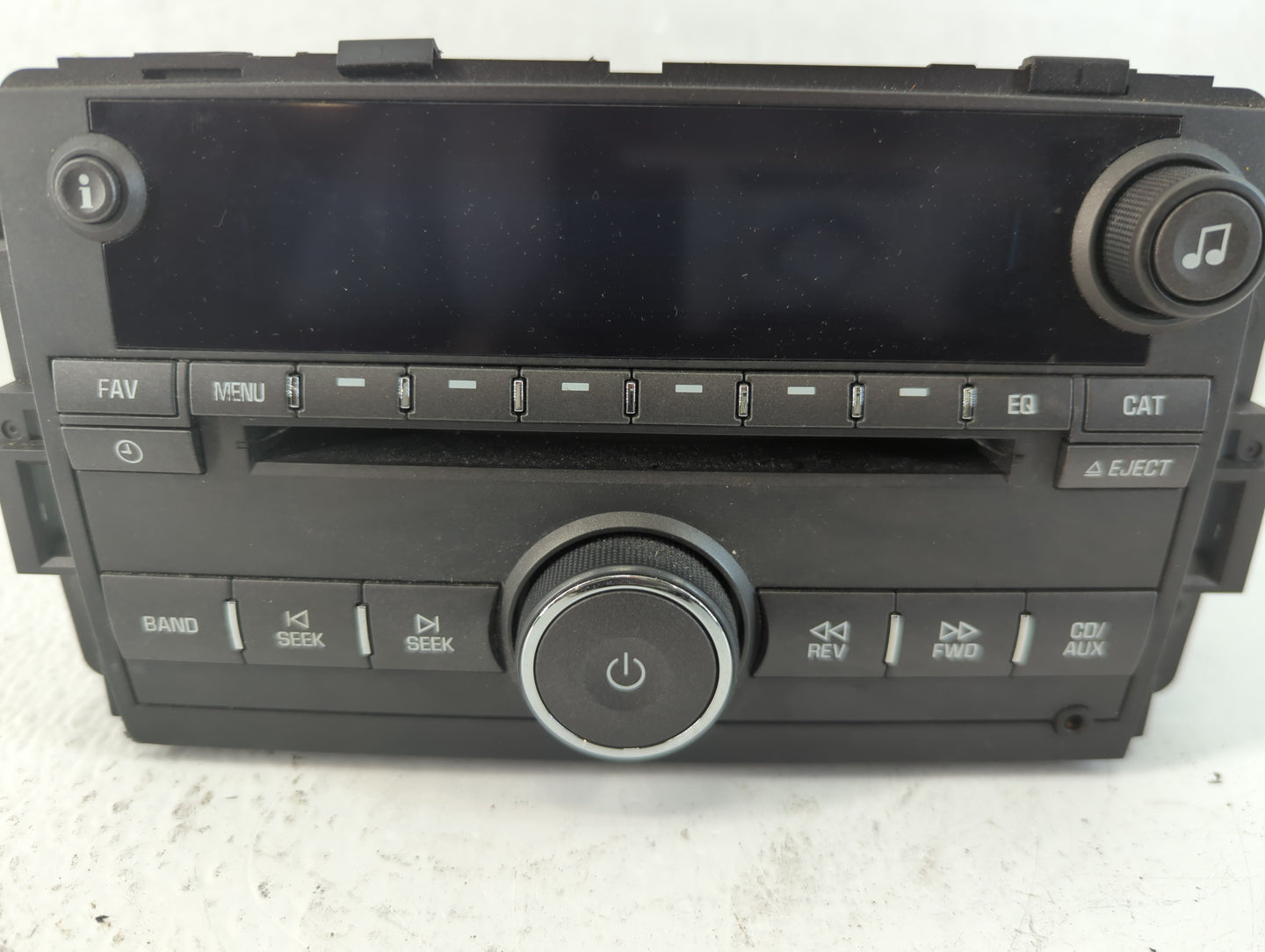2006 Buick Lucerne Radio AM FM Cd Player Receiver Replacement P/N:15871700 Fits OEM Used Auto Parts - Oemusedautoparts1.com