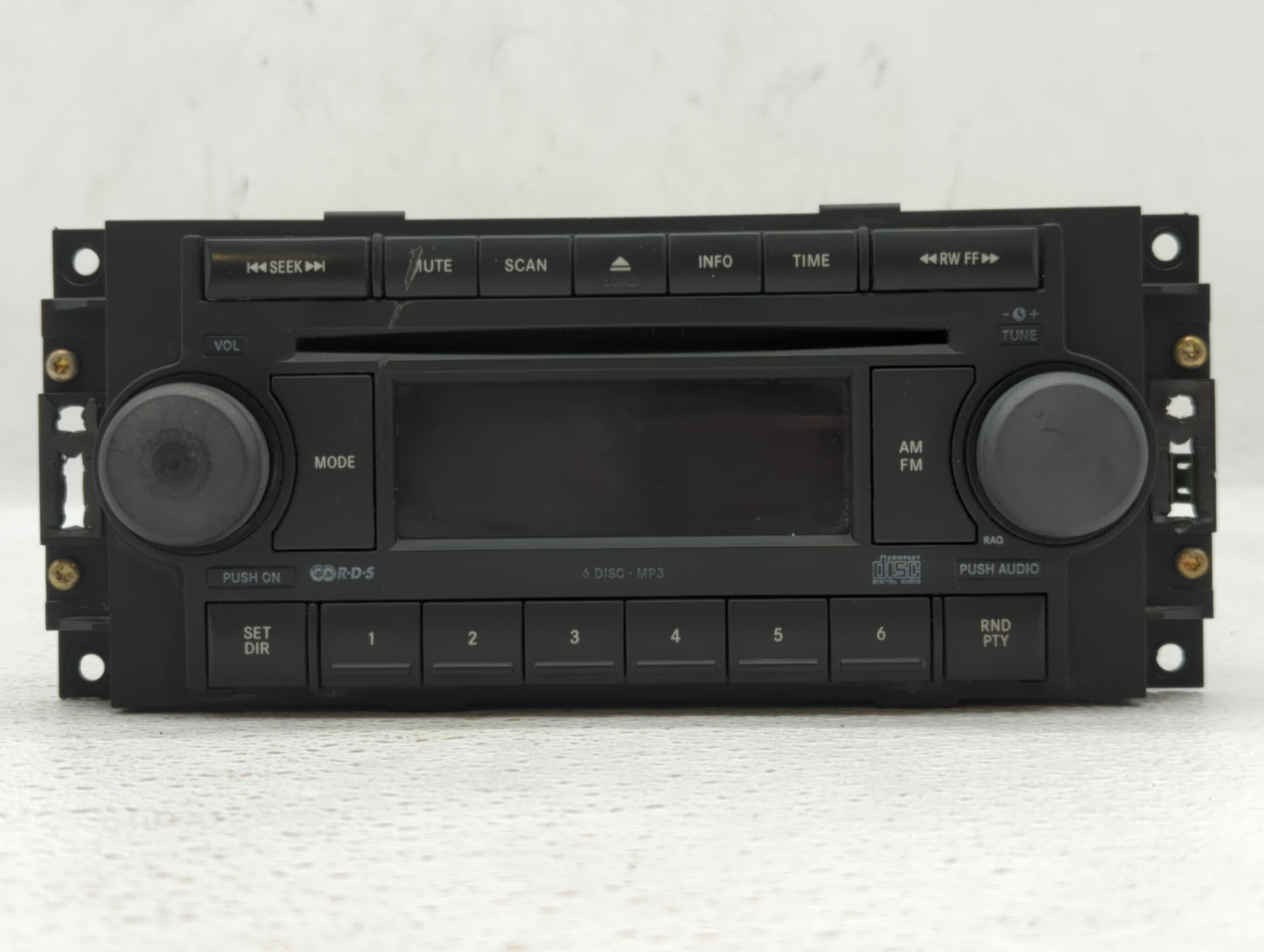 2006 Buick Rainier Radio AM FM Cd Player Receiver Replacement P/N:P05064174AD Fits OEM Used Auto Parts - Oemusedautoparts1.c