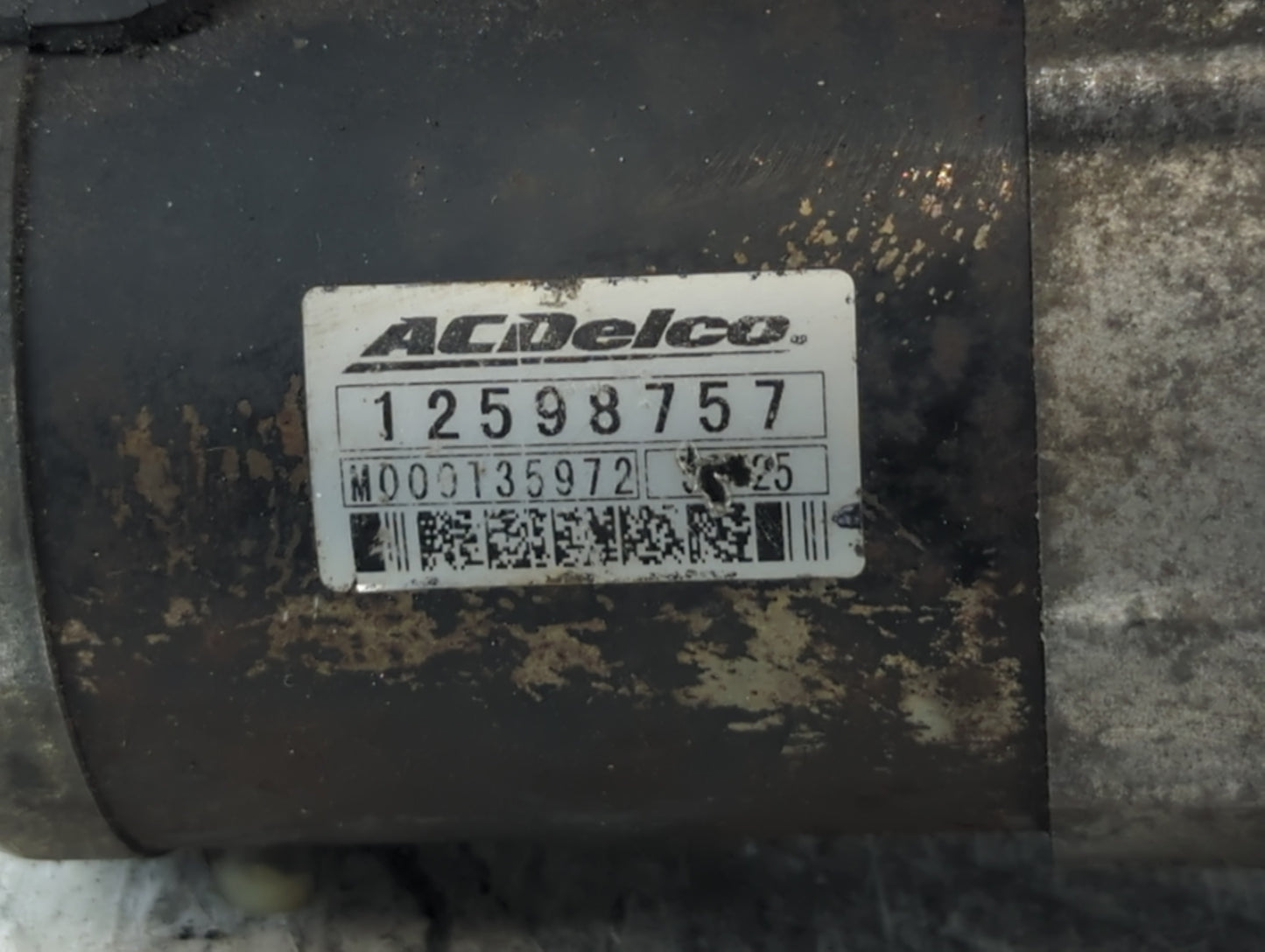 2006 Buick Rendezvous Car Starter Motor Solenoid OEM P/N:12598757 Fits Fits 2007 OEM Used Auto Parts - Oemusedautoparts1.com