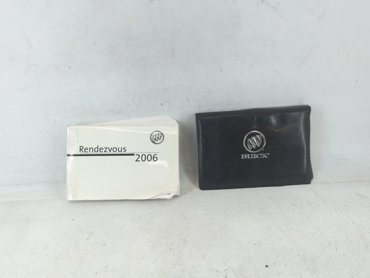 2006 Buick Rendezvous Owners Manual Book Guide P/N:06RENDEEZVOUS B OEM Used Auto Parts - Oemusedautoparts1.com