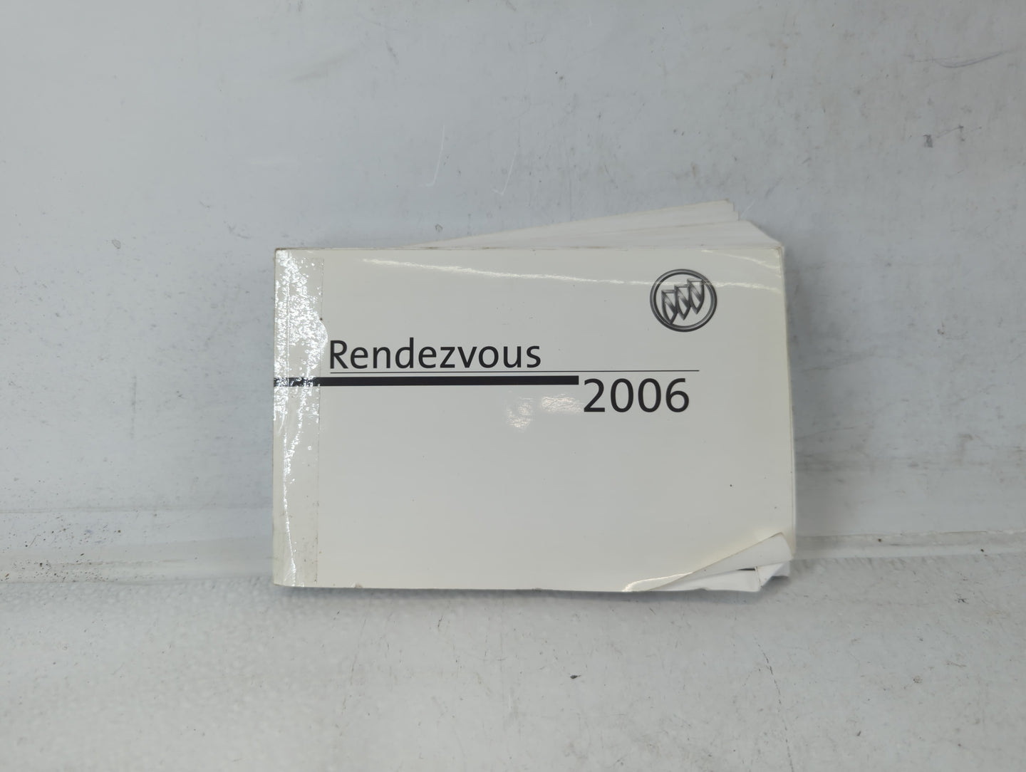 2006 Buick Rendezvous Owners Manual Book Guide P/N:06RENDEEZVOUS B OEM Used Auto Parts - Oemusedautoparts1.com
