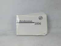 2006 Buick Rendezvous Owners Manual Book Guide P/N:06RENDEEZVOUS B OEM Used Auto Parts - Oemusedautoparts1.com