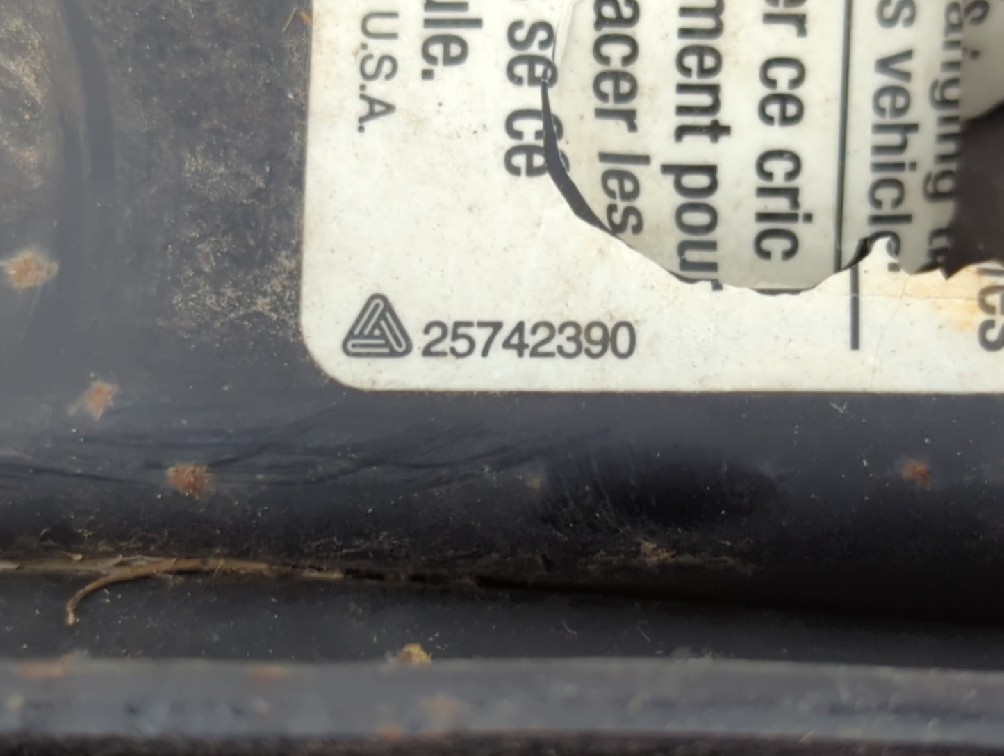 2006 Buick Rendezvous Spare Scissor Car Jack - Oemusedautoparts1.com