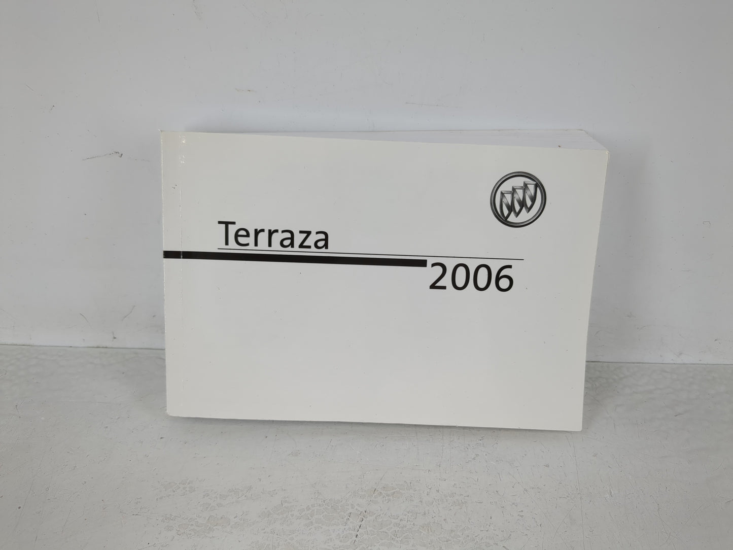 2006 Buick Terraza Owners Manual Book Guide P/N:06TERRAZA A OEM Used Auto Parts - Oemusedautoparts1.com