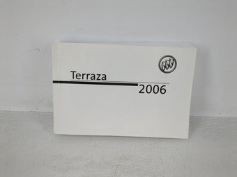 compare product 2006 Buick Terraza Owners Manual Book Guide P/N:06TERRAZA A OEM Used Auto Parts