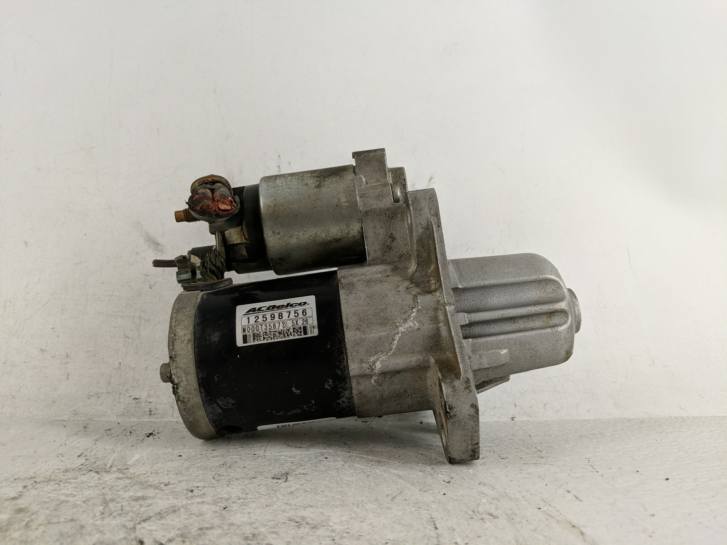 2006-2007 Cadillac Cts Car Starter Motor Solenoid OEM P/N:12598756 Fits Fits 2006 2007 OEM Used Auto Parts - Oemusedautopart