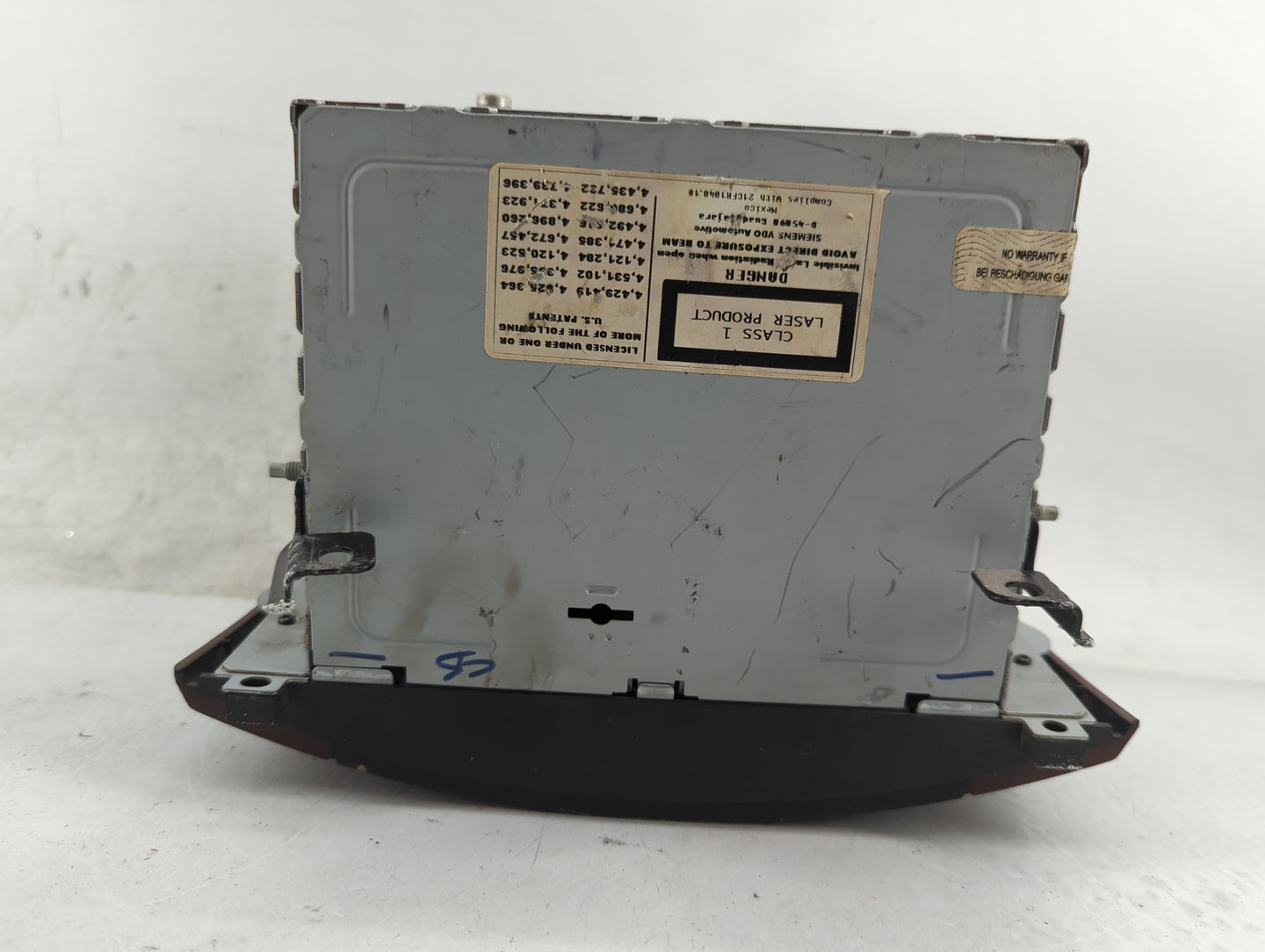 2004-2007 Cadillac Cts Radio AM FM Cd Player Receiver Replacement P/N:10388600 812546281 Fits Fits 2004 2005 2006 2007 OEM U