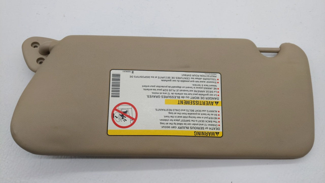 2003-2007 Cadillac Cts Sun Visor Shade Replacement Passenger Right Mirror Fits Fits 2003 2004 2005 2006 2007 OEM Used Auto P