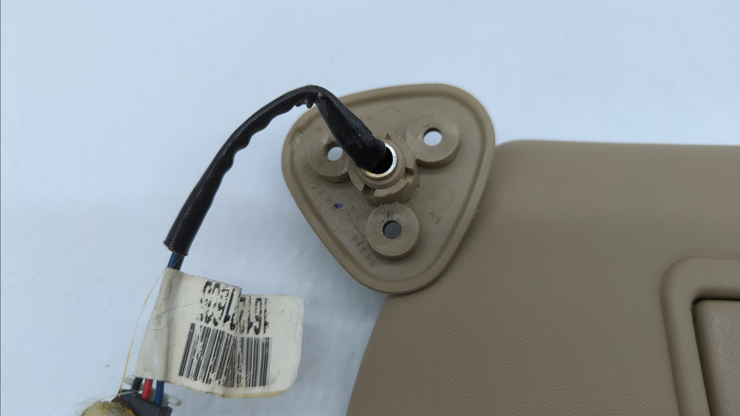 2003-2007 Cadillac Cts Sun Visor Shade Replacement Driver Left Mirror Fits Fits 2003 2004 2005 2006 2007 OEM Used Auto Parts