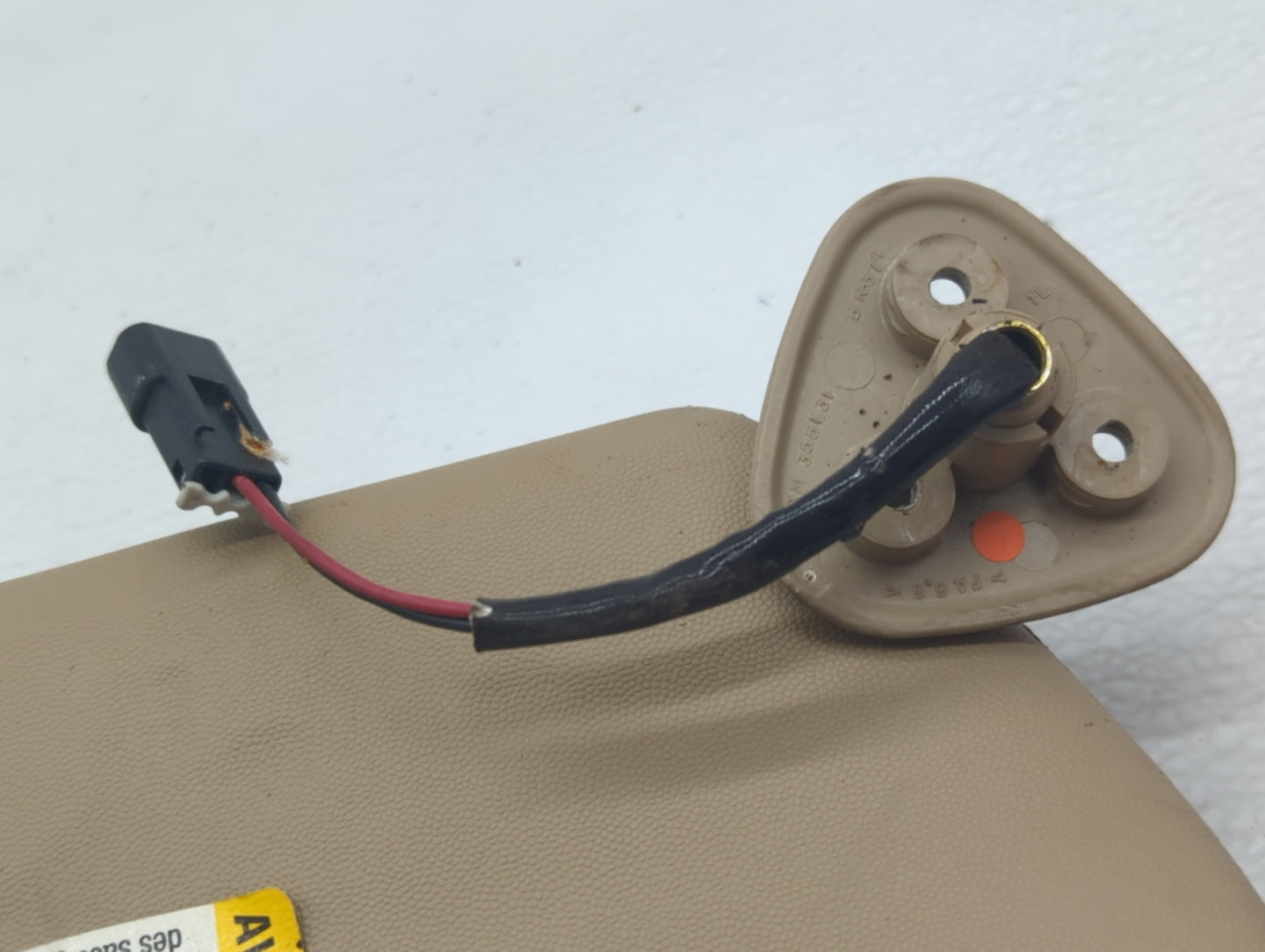 2003-2007 Cadillac Cts Sun Visor Shade Replacement Passenger Right Mirror Fits Fits 2003 2004 2005 2006 2007 OEM Used Auto P