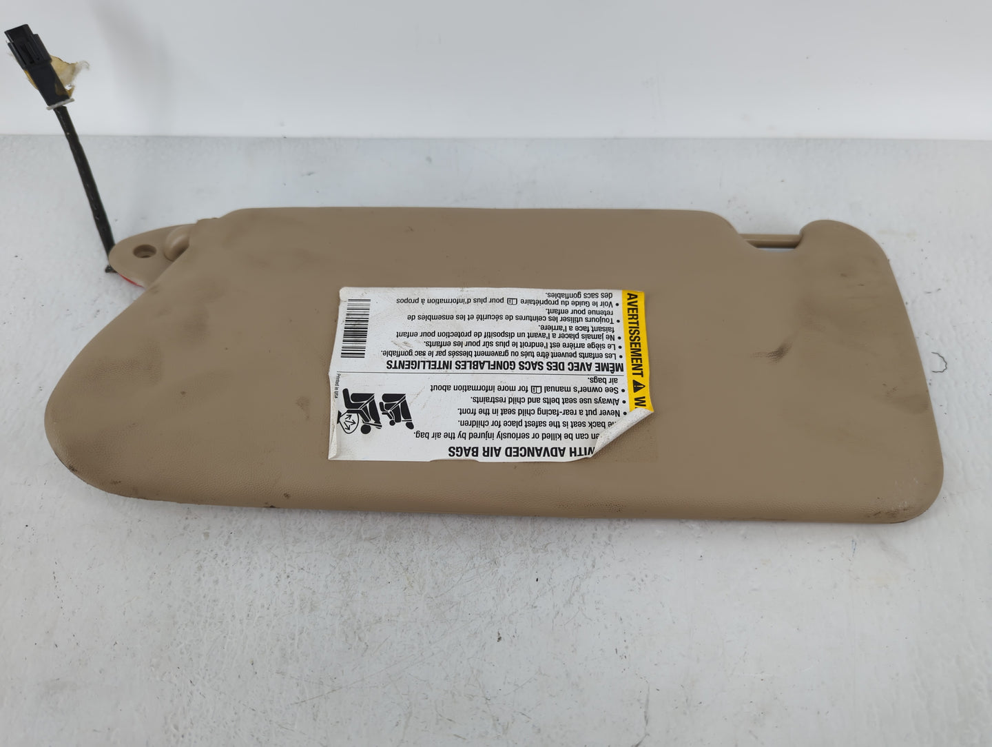 2003-2007 Cadillac Cts Sun Visor Shade Replacement Passenger Right Mirror Fits Fits 2003 2004 2005 2006 2007 OEM Used Auto P